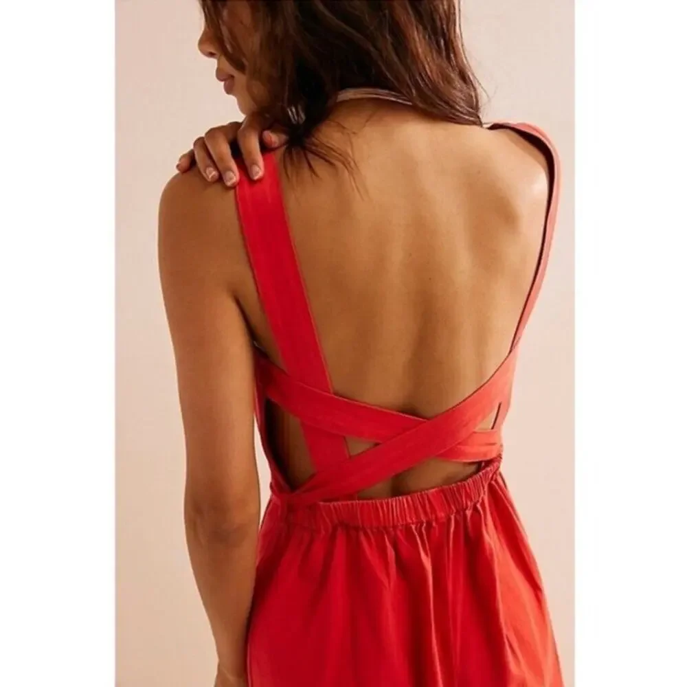 NWT Free People Kirstie Jumpsuit Size Large - Picture 2 of 6